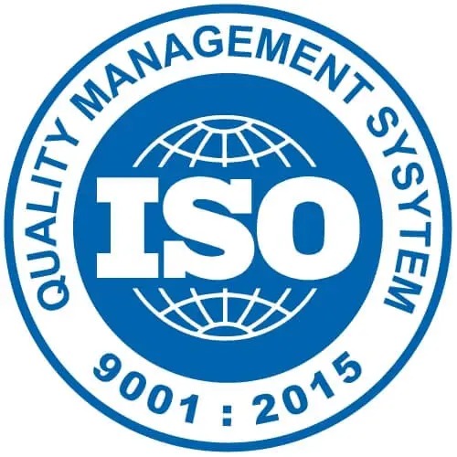 ISO 9001 certified